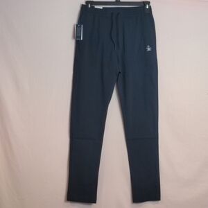 Original Penguin Slim Fit Dark Sapphire Drawstring Stretch Pants with Pockets